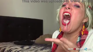 MILF Compilation Swallows Loads and Takes Facials Outdoors