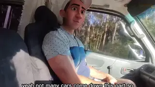 Hairy Bear Rides a Stranger in a Parked Car