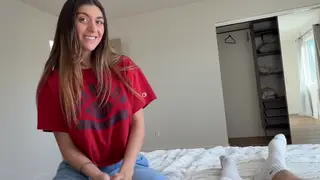 Busty Babe Rides POV Doggy and Missionary to a Creampie