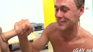 Two Men Exchange Oral Pleasure Before Raw Penetration