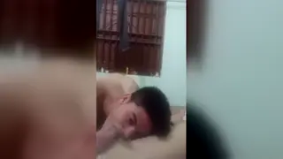 Gay Amateur Blowjob Captured in Quick Clip