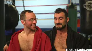 Latino Sub in Uniform Endures Bondage and Spanking
