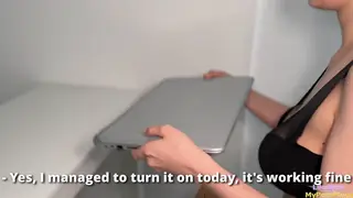 Curvy Stepsister Rides Stepbrother in Rough European Encounter