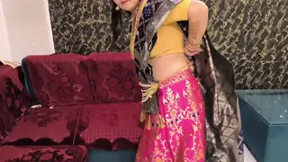Curvy Indian Housewife Takes a Rough Doggystyle Pounding