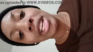 Pregnant Ebony Girlfriend Glows in a Quick Homemade Couple Clip