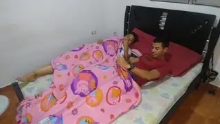 Busty Latina Step-Sister Rides Stepbrother in POV