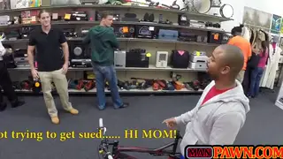 Amateur Guy Caught Giving a Sloppy Blowjob