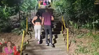 Amateur Couple Fucks Spontaneously in the Middle of a Forest