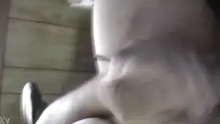 Solo Guy Edges With Tied Balls Until He Explodes