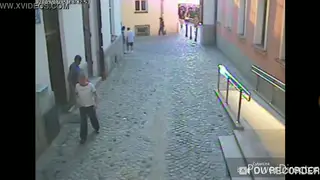 Compilation of Guys Pissing Outdoors in Public Spots