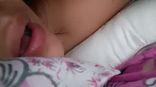 Asian POV Blowjob with Dirty Talk Ends in Cumshot