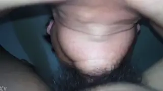 Asian Guy Takes a Throat-Deep Blowjob on a Bus