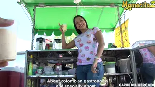 Curvy Latina Flaunts Oiled Bubble Butt Before a Hard Pounding