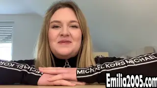 Curvy Blonde Teen Explores Anal and Squirting on Camera