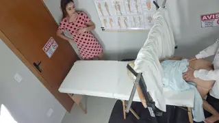 Stepmom Brings Stepdaughter to Fake Gyno for Kinky Exam