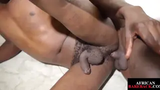 African Twink Takes BBC Bareback in Multiple Positions