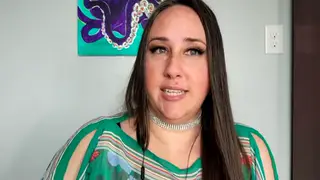 MILF Domme Commands Foot Worship and Cum Eating in POV