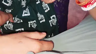 Indian Teen Auditions Outdoors With Boss and Maid