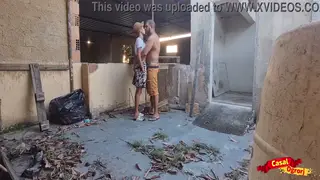 Petite Nanny Takes Anal Payment for a Bag of Cans and Cash