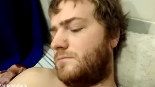 Ginger Jock Shows Off Hairy Muscular Frame