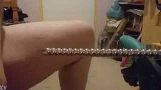 Solo Guy Explores Deep Sounding in Kinky Fetish Clip