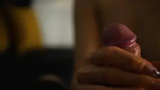 European Couple Shares a Slow Sensual Handjob and Blowjob