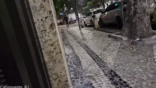 Homeless Man Services a Black Uncut Cock on Camera