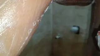 Indian MILF Shares Intimate Bath with Husband