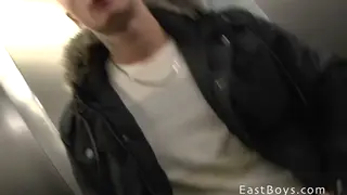 European Twink Gets a POV Handjob at Casting