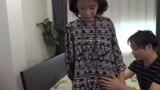 Japanese MILF Enjoys Outdoor Creampie with an Older Lover
