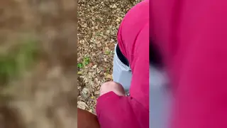 Hairy Latino Daddy Takes a Twink Raw in the Woods