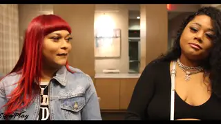 Curvy BBW Stars in an Interracial Podcast Encounter