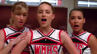 Petite Cheerleader Teases in Uniform