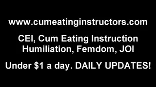 Femdom in Lingerie Teases You Until Cum Lands on Her Lips