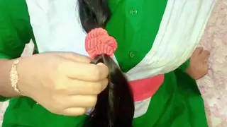 Indian Wife Teases Boyfriend in Uniform Before Doggystyle POV