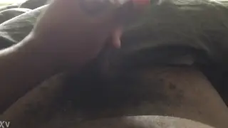 Amateur Jerks Off in a Grainy Phone Recording