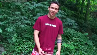 Fit Stud Gets Spanked and Rimmed in Outdoor Encounter