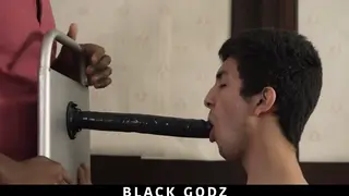 Interracial Pair Shares Sensual Bareback Connection