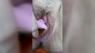 MILF Masturbates to Intense Orgasm Alone