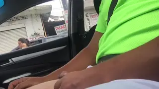 Teen Exposes Himself in a Parked Car