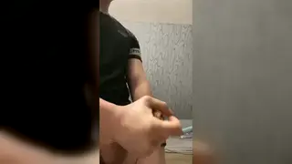 German Teen Shows Muscular Build During Solo Session