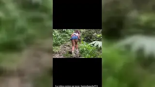 Teen Vlogger Gives a Sloppy POV Blowjob in the Wild