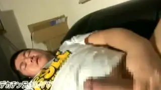 Asian Teen Works His Cock in a Slow Solo Session