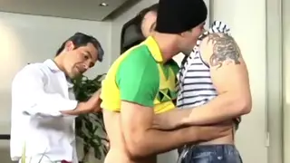 Brazilian Men Share Passionate Encounter in Private