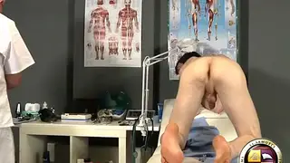 European Twink Gets Ass Gaped by Older Doctor