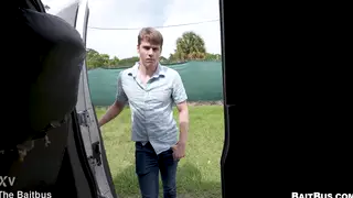 European Hunk Feeds Twink a Facial After Deep Blowjob