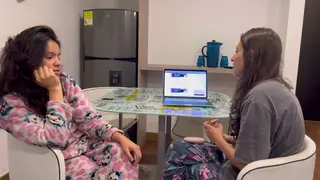 Blonde Latina Enjoys Massage and Handjob
