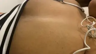 Indian Stepsister Pressed by Stepbrother on Bed Alone