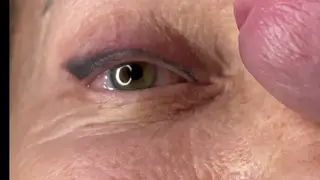 European MILF Takes Facial and Creampie in Bedroom