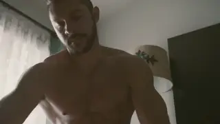 Muscular Couple Massages Then Fucks Bareback
